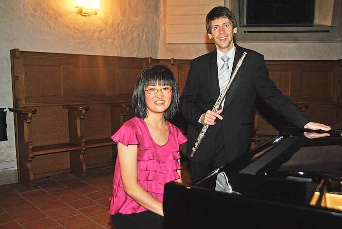 Konzert mit Querflöte und Klavier/Orgel