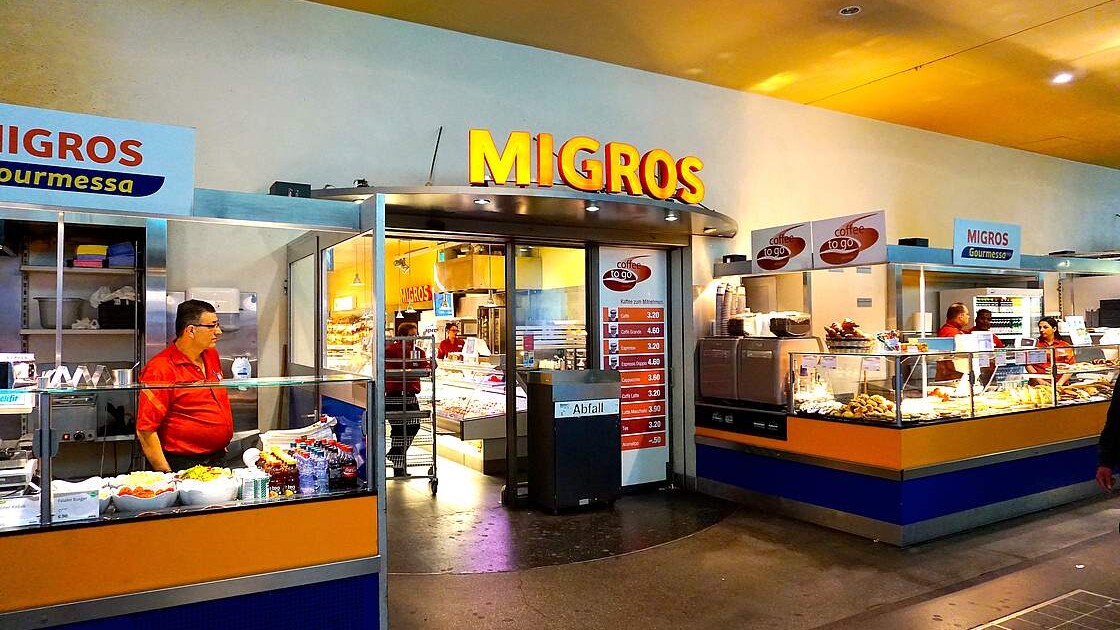 Migros Railcity Bahnhof Basel BaselLive