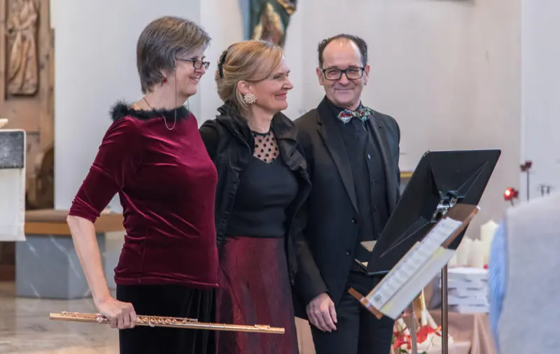 "Chiesa misteriosa", Überraschung, mit Trio BelArtis