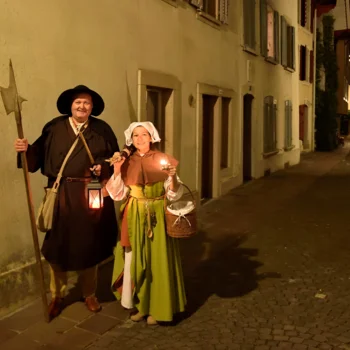 Mittelalterführung mit Magd und Nachtwächter 