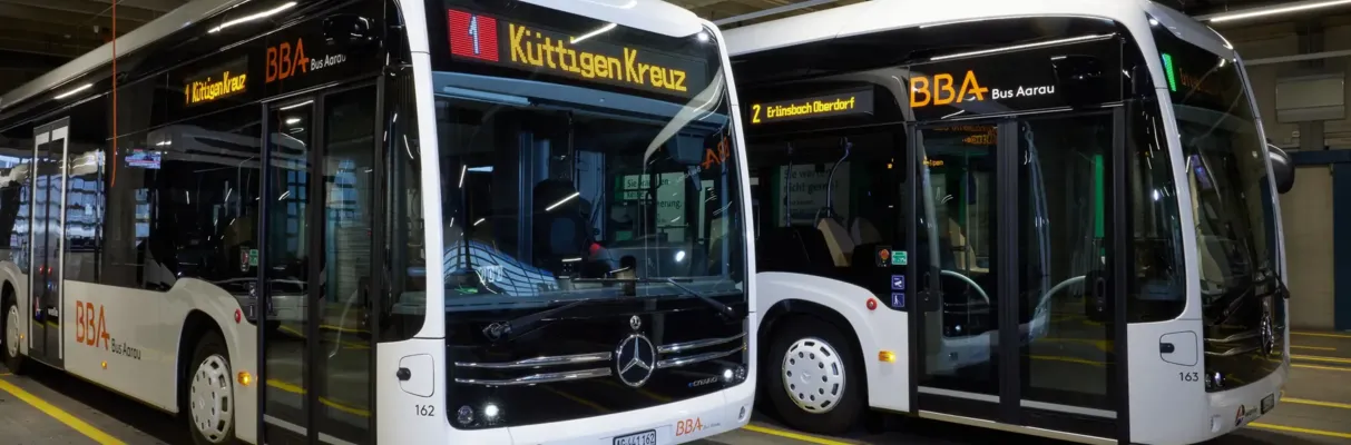 "Tag der offenen Tore" Bus Aarau