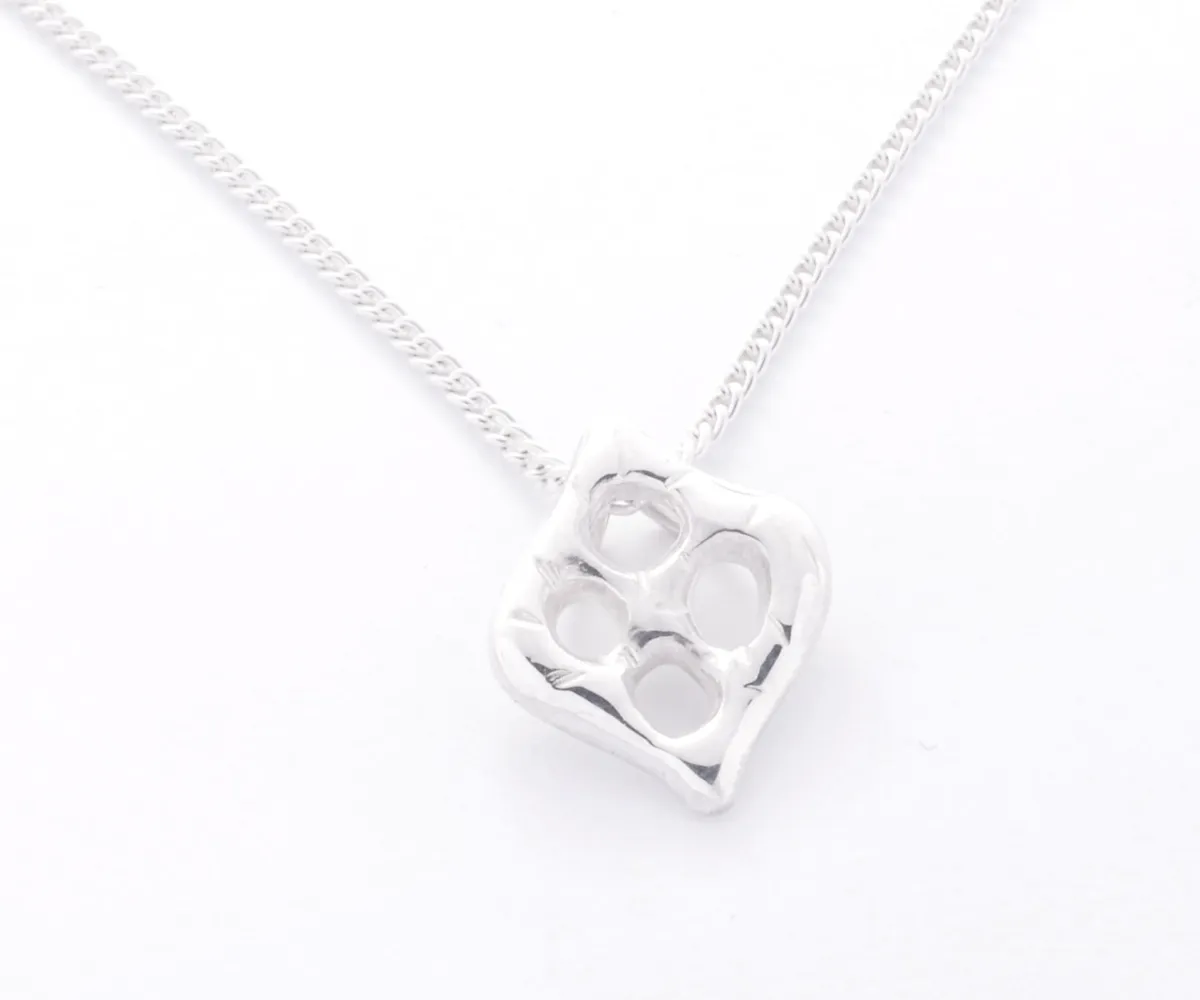 Fastenwähenanhänger Silber