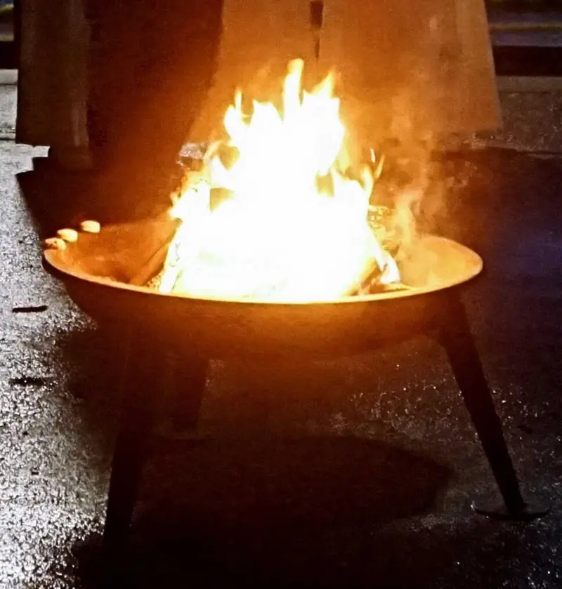 Stärkung für die Lange Nacht - gemütliches Beisammensein an der Feuerschale
