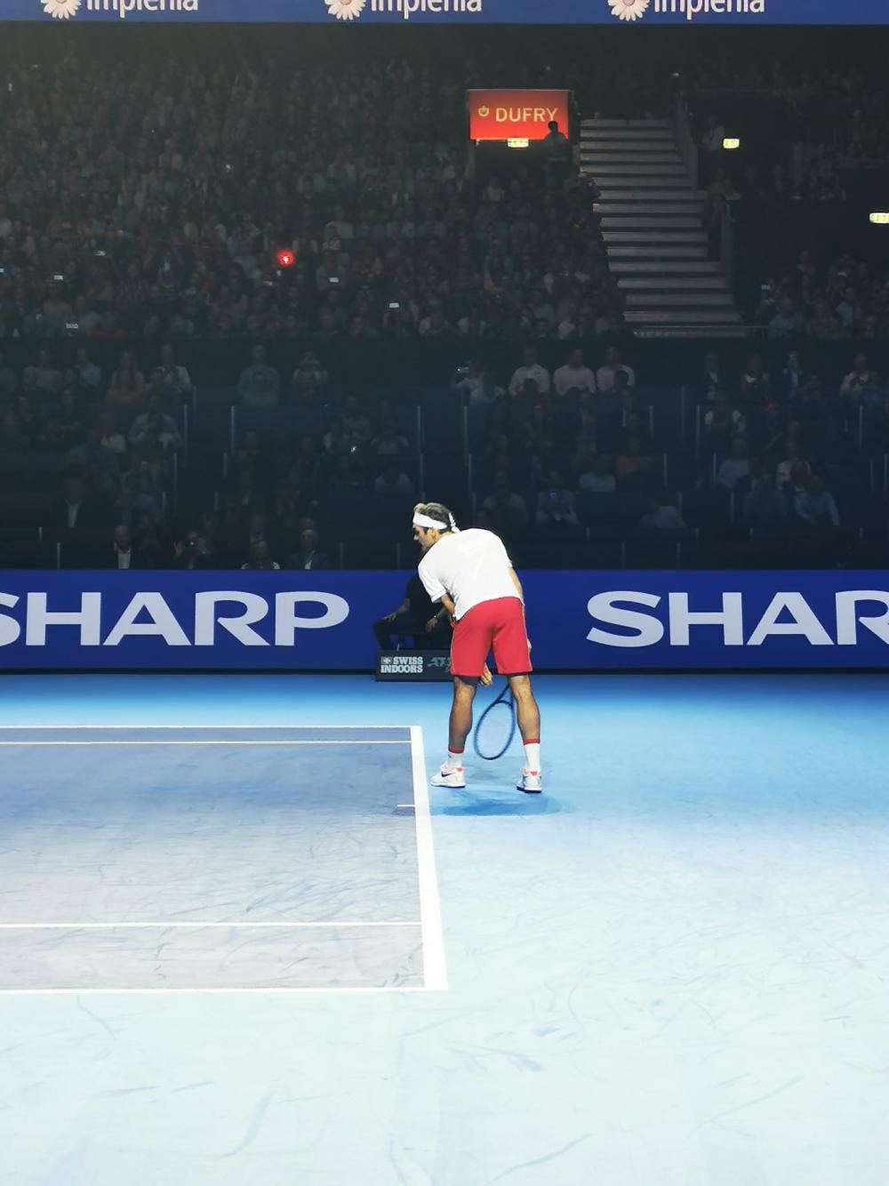 Jedes Jahr der Star der Swiss Indoors Basel: Roger Federer