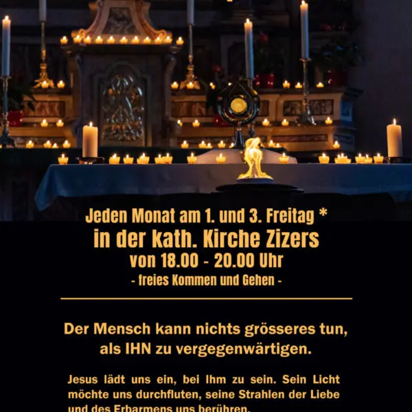 Abendliche Anbetungsstunde