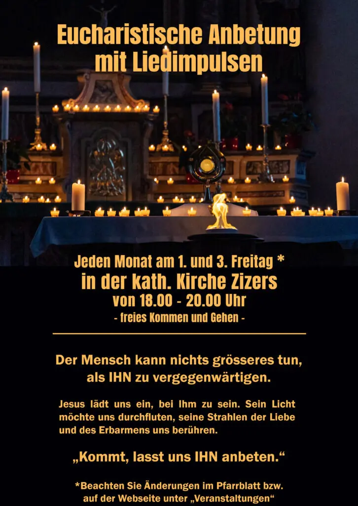 Abendliche Anbetungsstunde