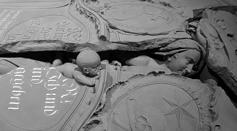 Die Grabmäler in unserer Kirche