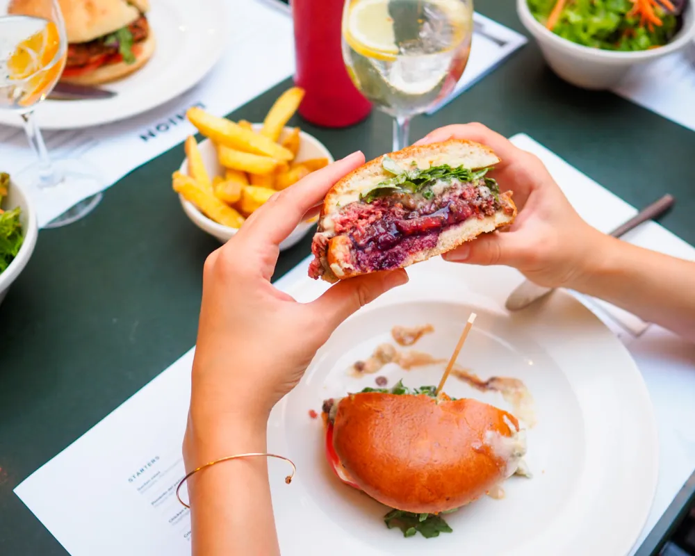 Hier wird der Burger zelebriert!