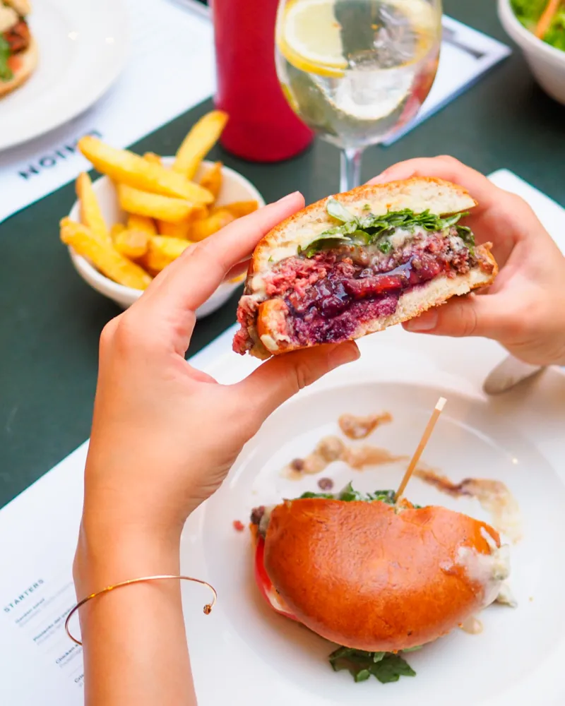 Hier wird der Burger zelebriert!