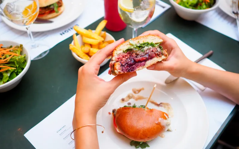 Hier wird der Burger zelebriert!