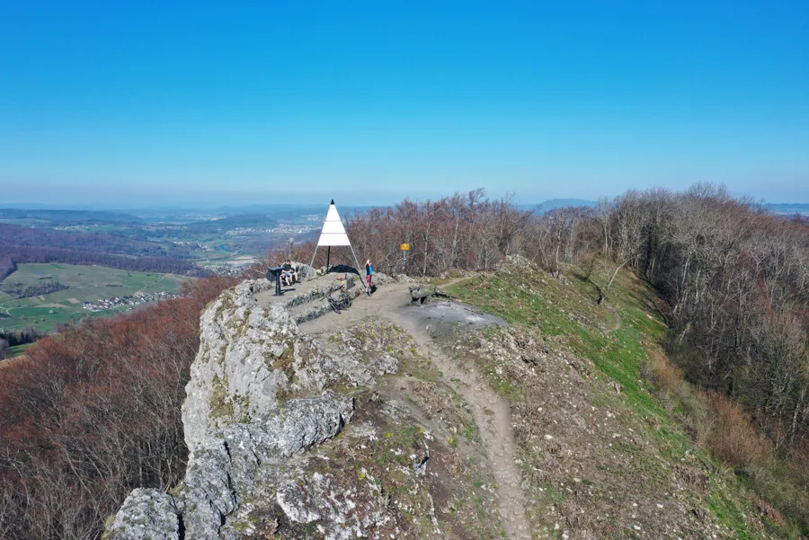 Mit etwas Glück kann man auf der Gisliflueh die Sonne sehen