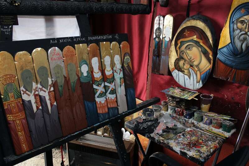 Présentation de l’iconostase de la Chapelle orthodoxe