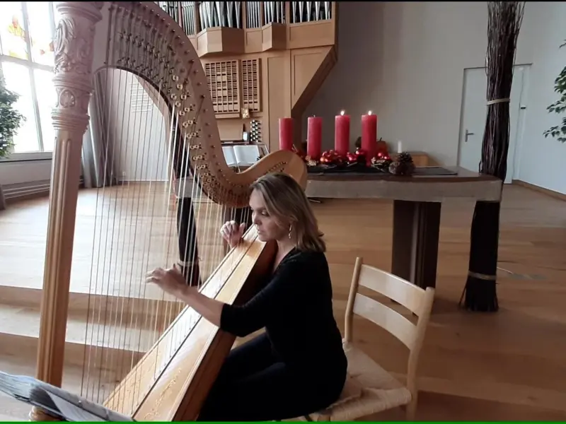 Erfrischende Orgel- und Harfenklänge