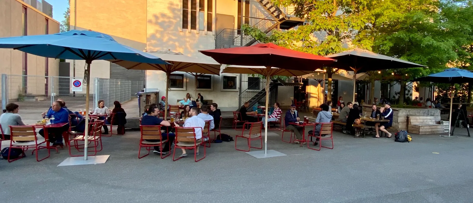Hier kommt das hauseigene Bier der Krafft Gruppe her – direkt aus dem Volta Bräu im St. Johann.