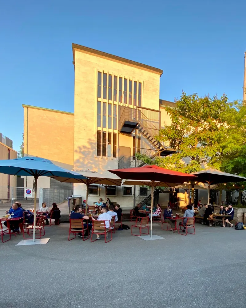 Hier kommt das hauseigene Bier der Krafft Gruppe her – direkt aus dem Volta Bräu im St. Johann.