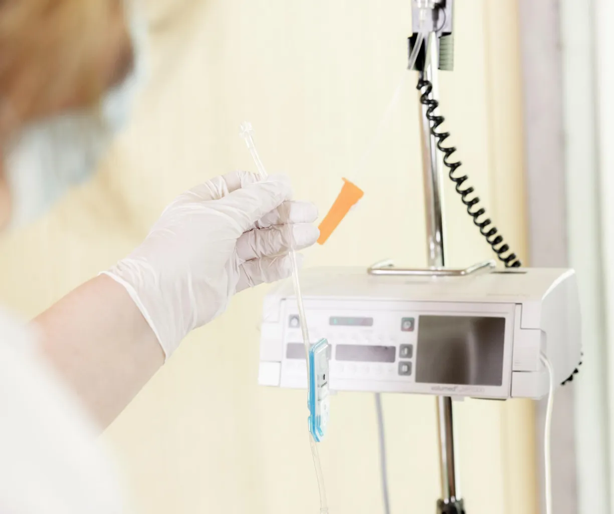 Infusionstherapie Detailaufnahme