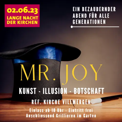 MR. JOY Kunst - Faszination - Botschaft