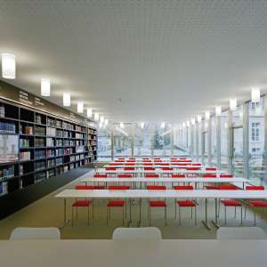 Lesesaal der Kantonsbibliothek