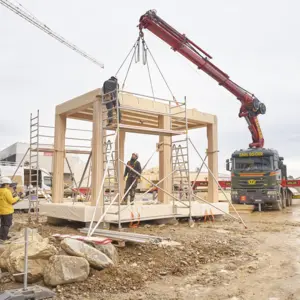 Aufbau des HORTUS Mock-ups 2023