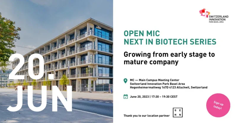 OPEN MIC NEXT IN BIOTECH SERIES