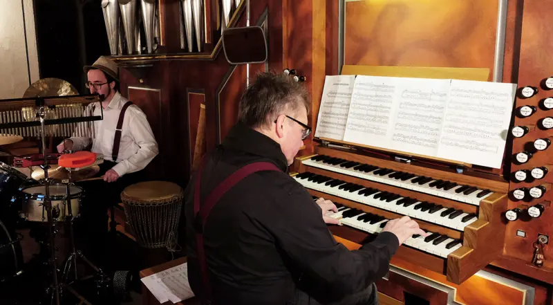 organ meets drums