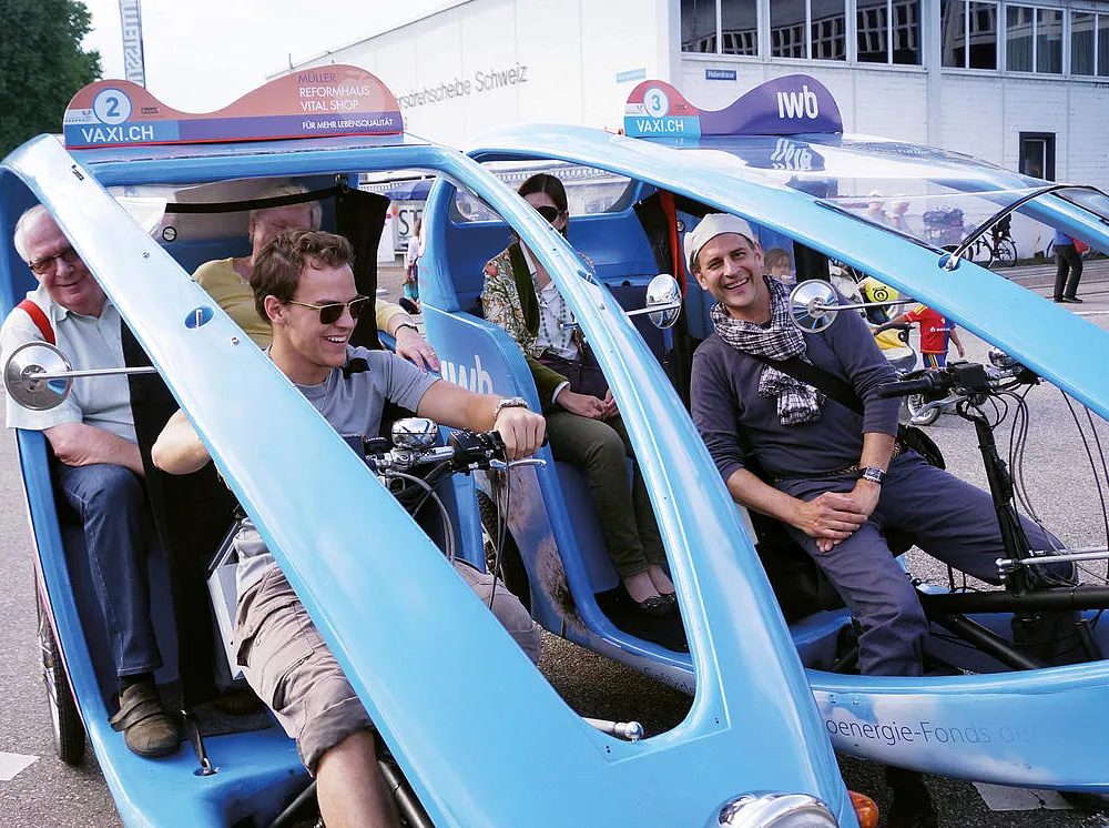 Velotaxi Basel – exklusiver Shuttlebetrieb