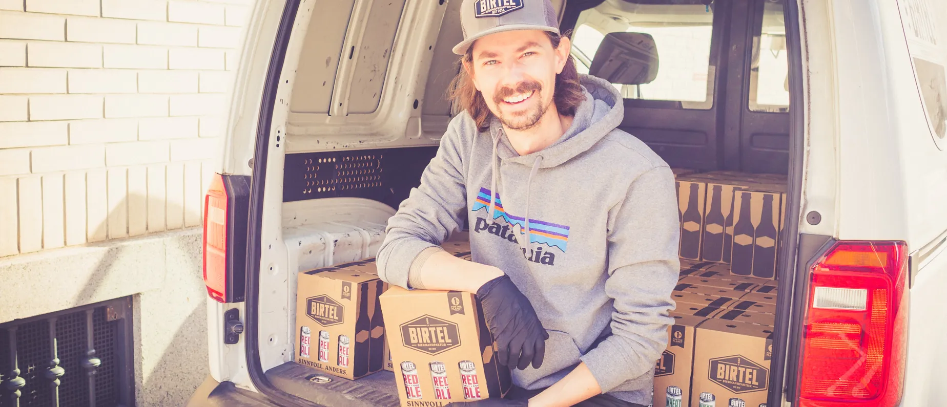 Daniel Gosteli der Birtel Biermanufaktur stillt den Durst der Region.