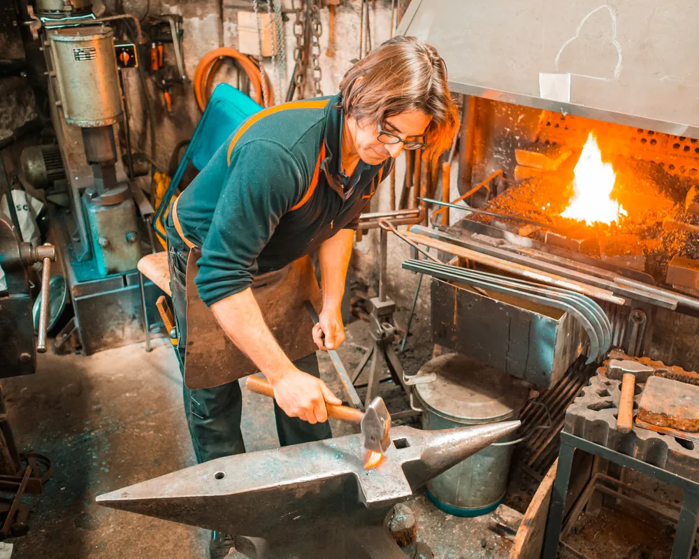 ... und glühend heissem Metall fasziniert auch heute noch!