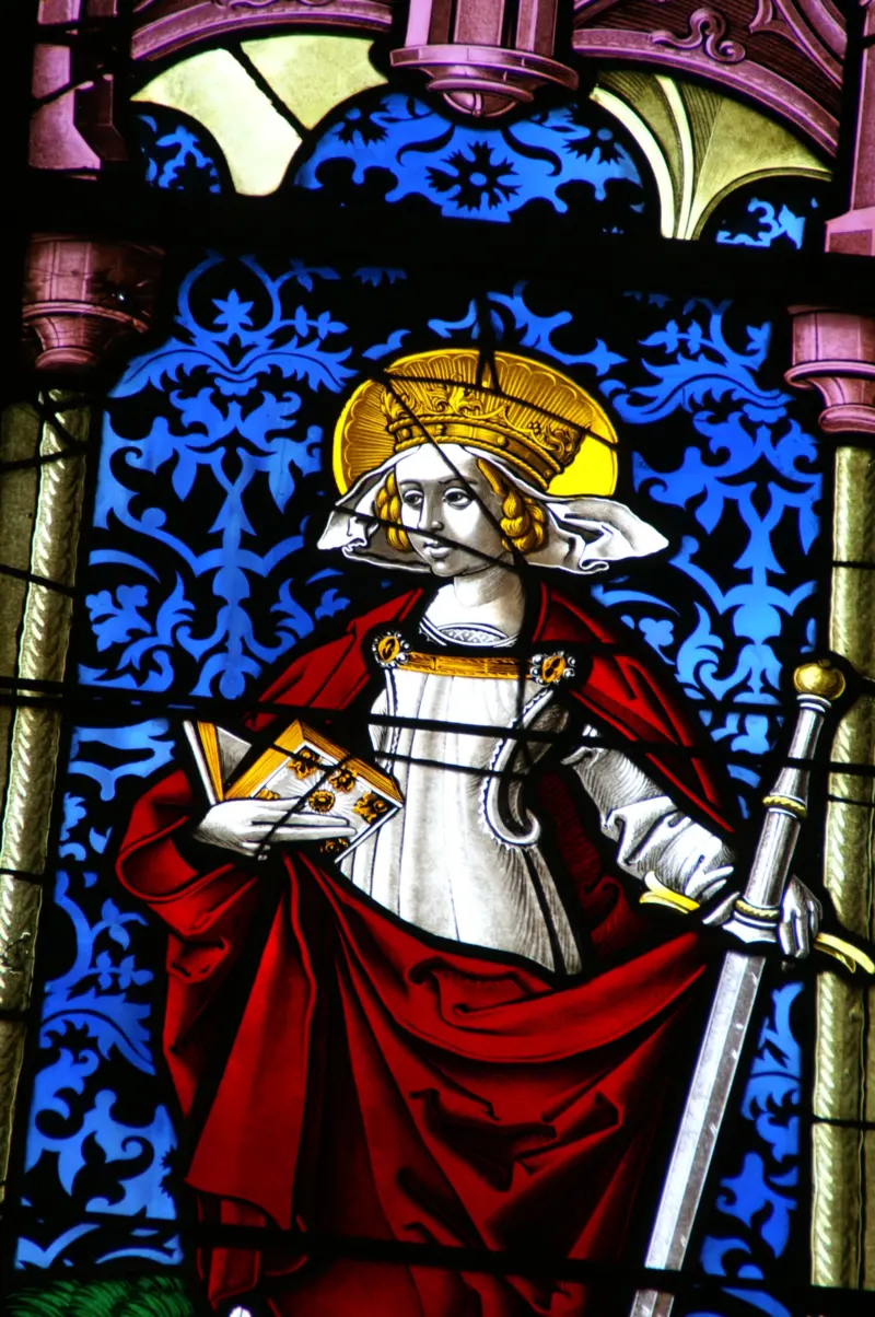 Die heilige Katharina in der Stadtkirche
