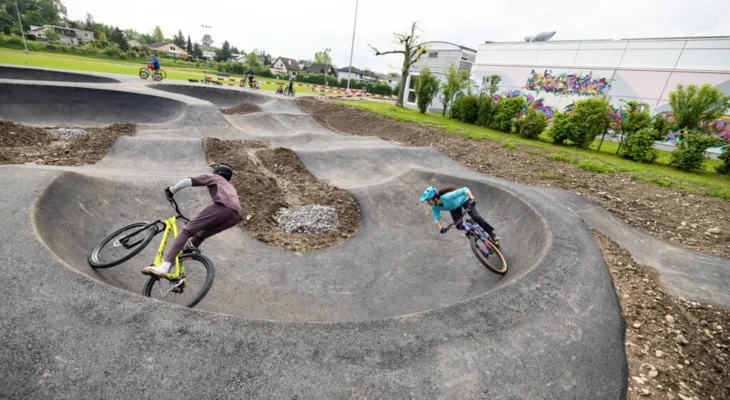 Pumptrack-Anlage Buchs