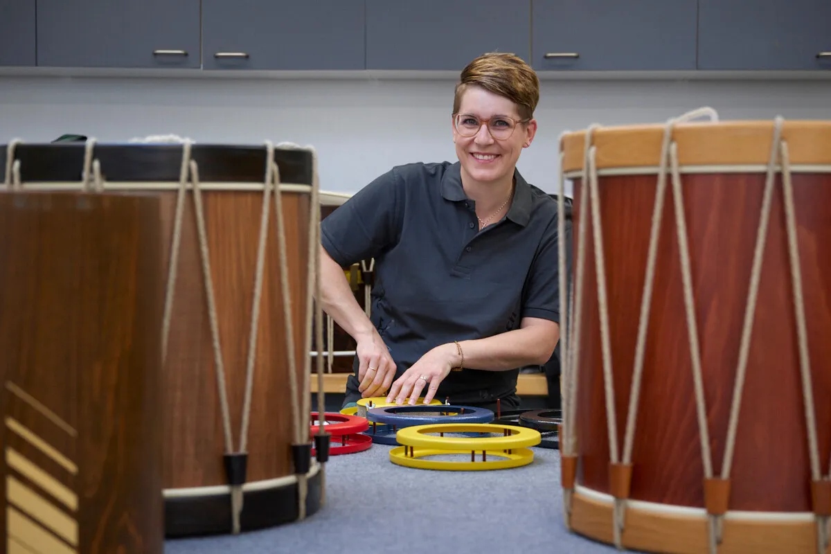 Schlebach Trommelbau, Barbara Freiermuth