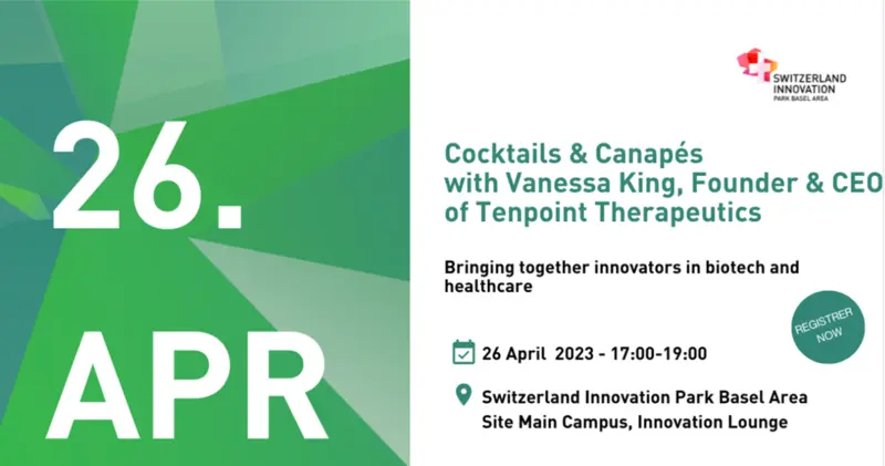 Cocktails & Canapés with Vanessa King, Founder & CEO Tenpoint Therapeutics