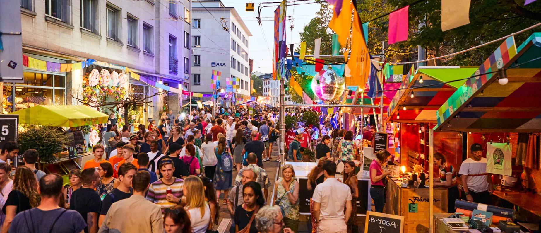 Vom 7. bis zum 9. September 2023 verwandelt sich die Elisabethenstrasse in einen Erlebnisort für kleine und grosse Menschen mit Entdeckergeist, Genussfreude und Tatendrang. Workshops, Live-Musik, kluge Konzepte, spannende Ideen, sympathische Gesichter...