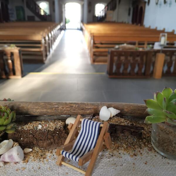 Vereinspräsis im Kirchenclinch