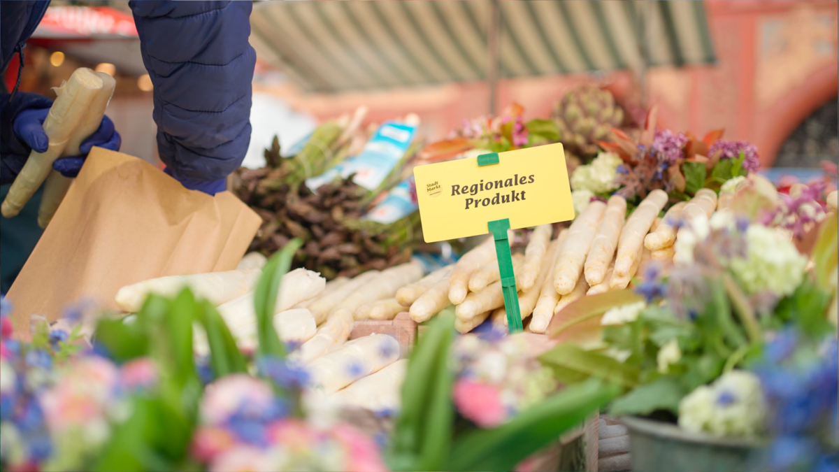 Jetzt auf dem Stadtmarkt: Frischer Spargel | BaselLive
