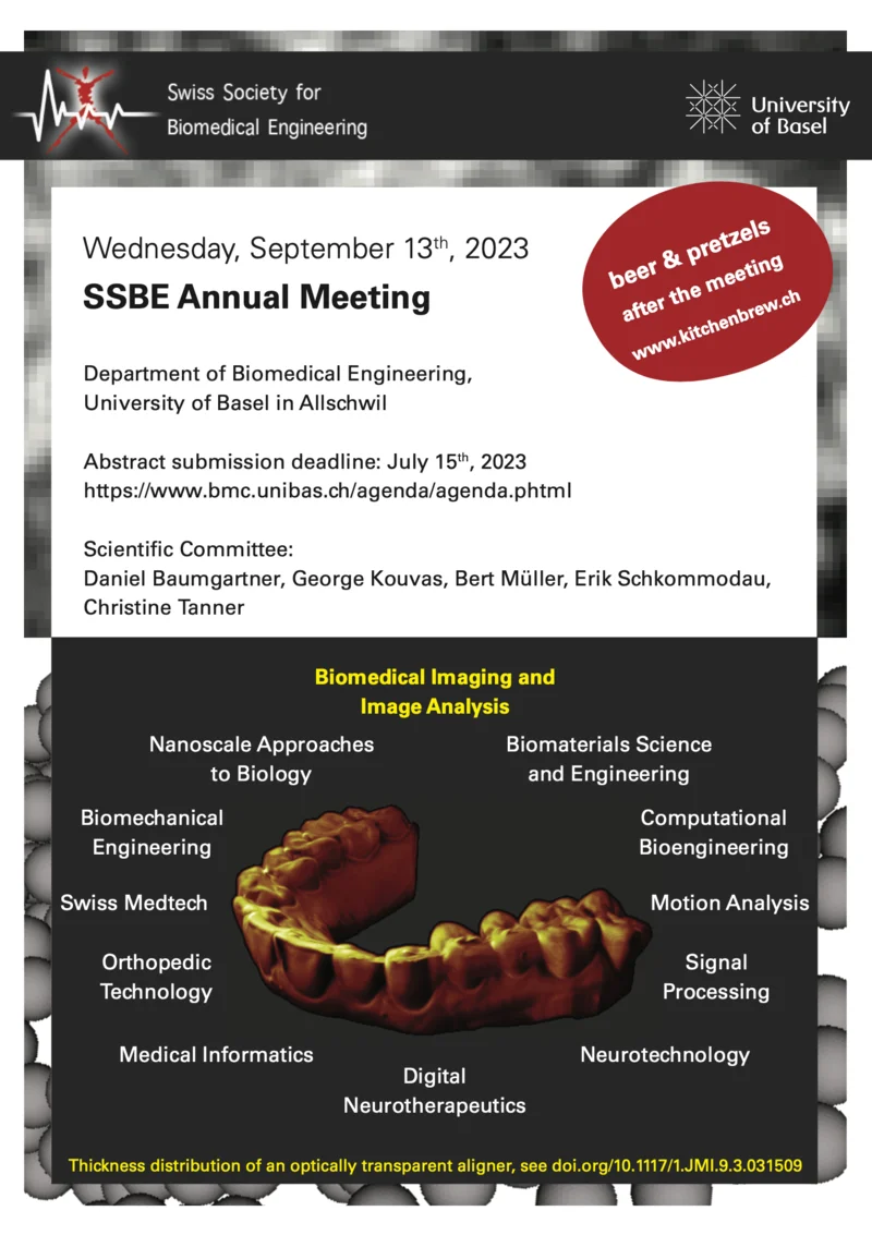 2023 Annual Meeting of the Swiss Society for Biomedical Engineering (SSBE)