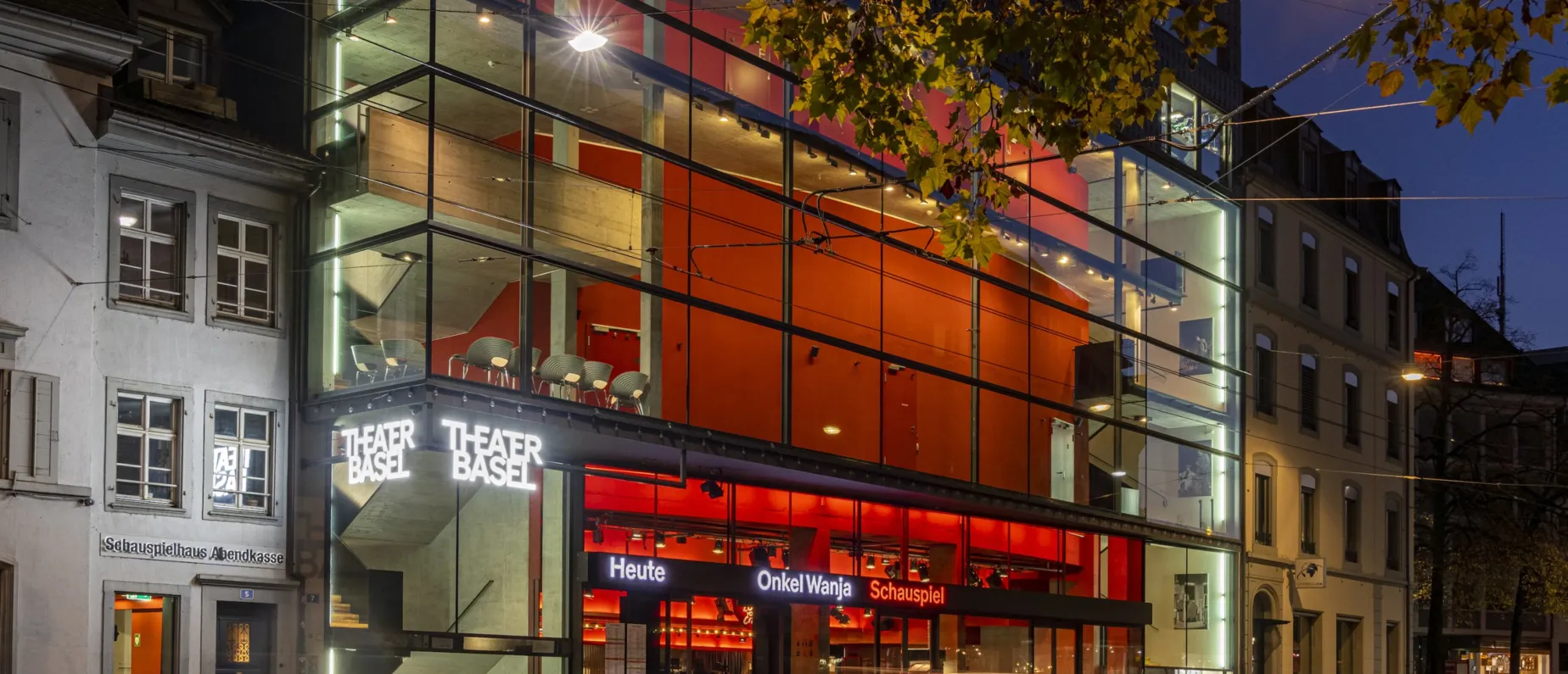 Schauspielhaus Basel by night