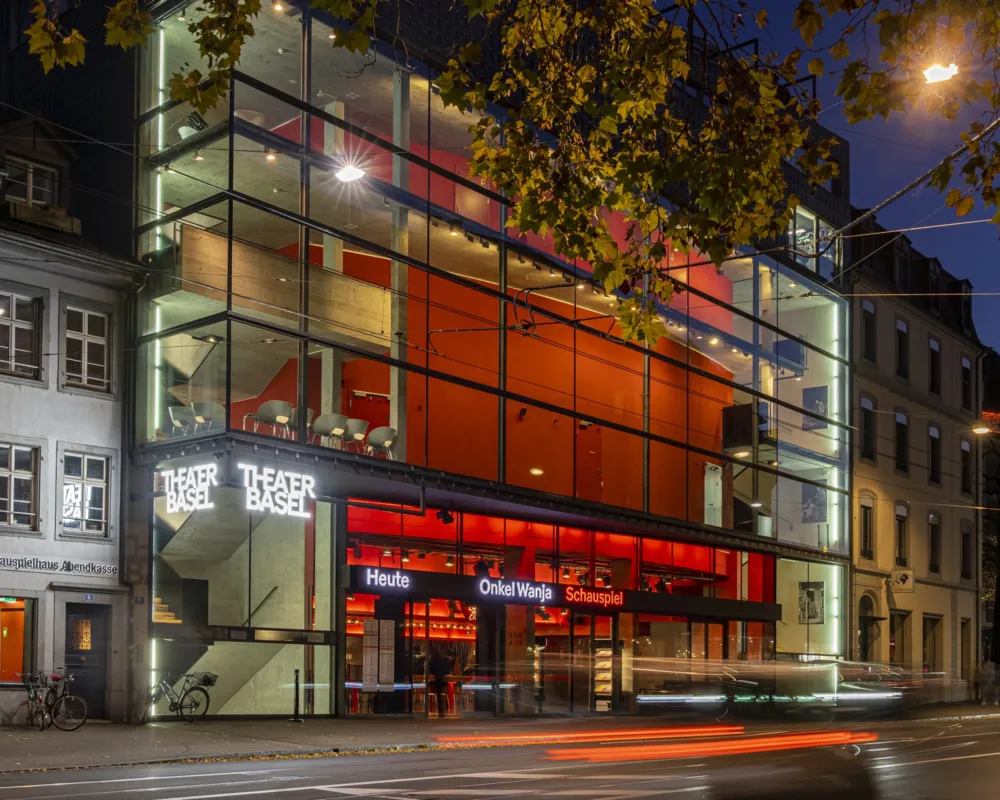 Schauspielhaus Basel by night