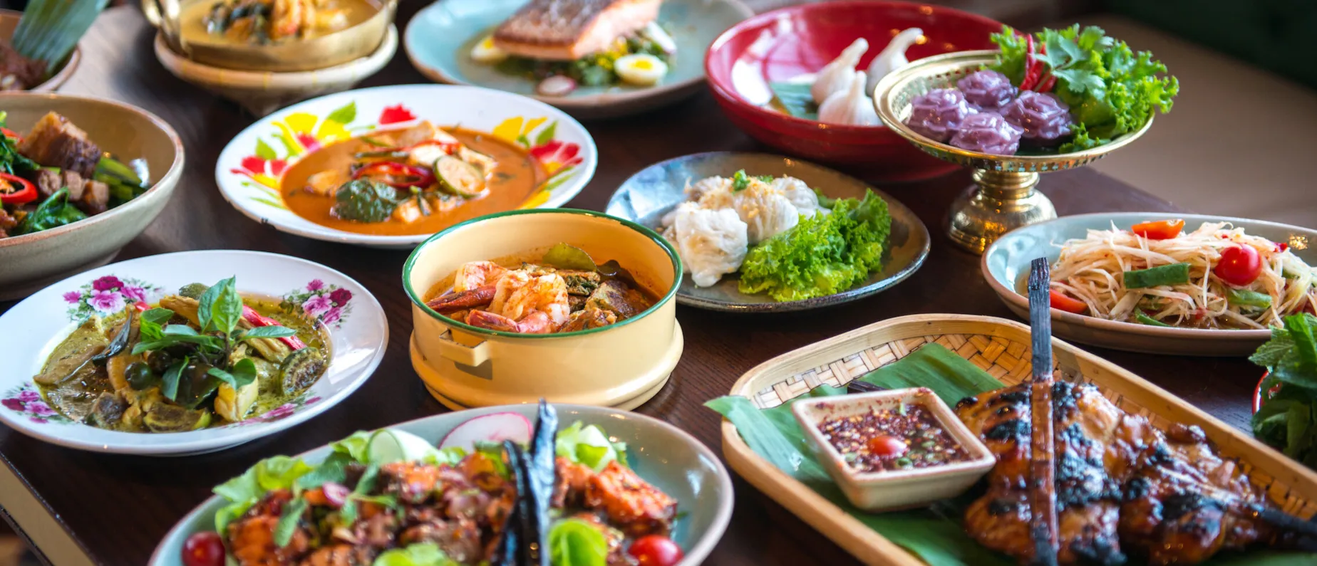 Thai foods.