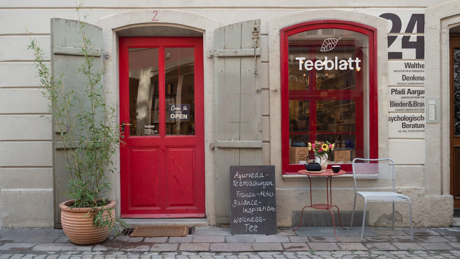 Teeblatt - Aarau