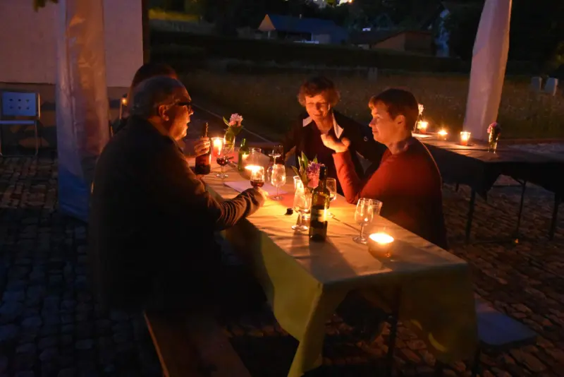 Ausklang bei gemütlichem Beisammensein