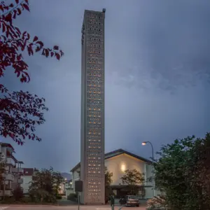 Kirchturm der Kath. Kirche Bruder Klaus, Kriens