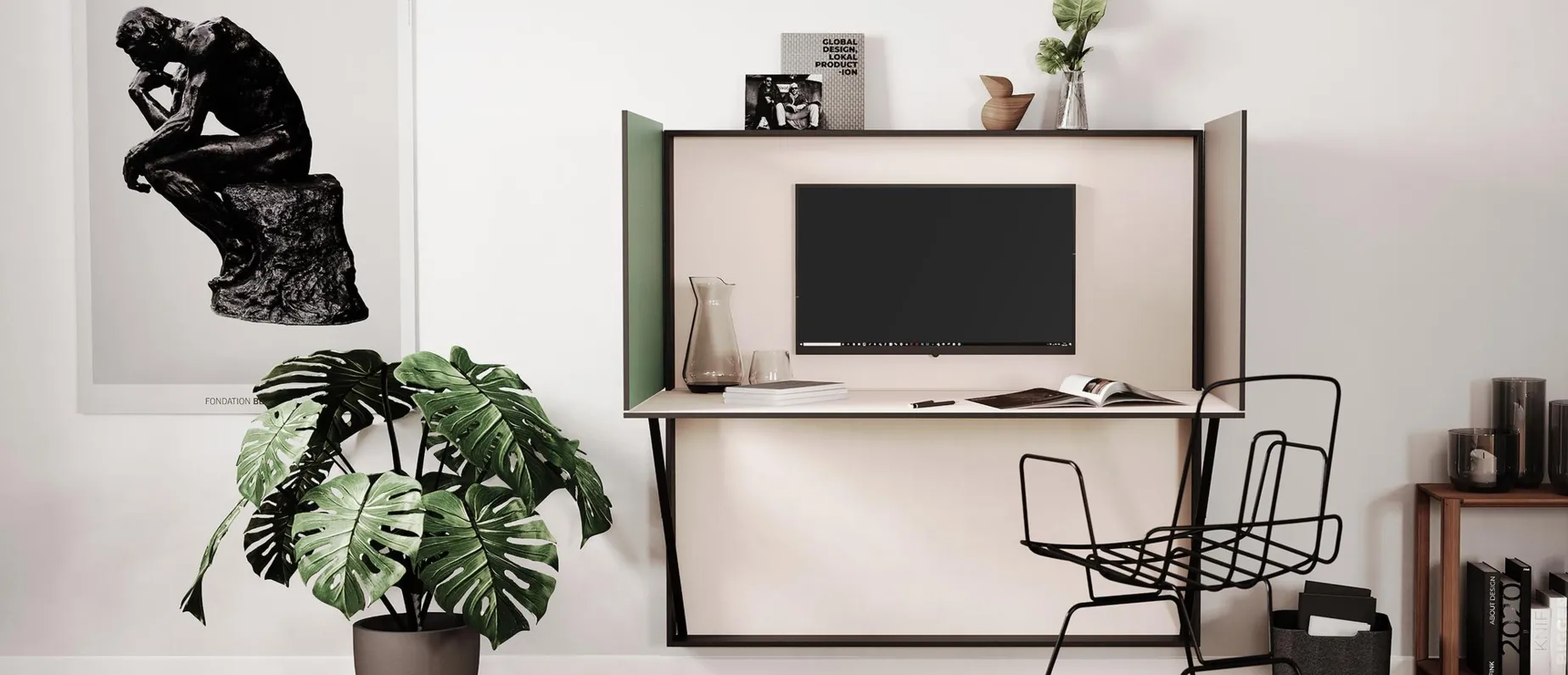 «stay home» von Wanda Gysin